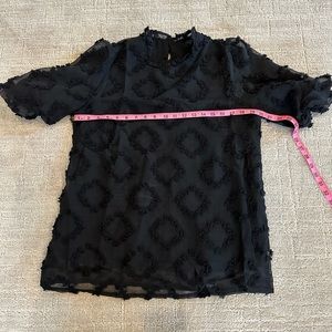 COPY - Cute black top with circle detail